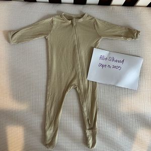 Kyte Baby Zippered Footies 3-6